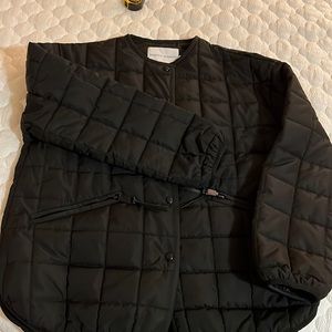The Rebecca mInk orr padded jacket is very pitiful. medium size black